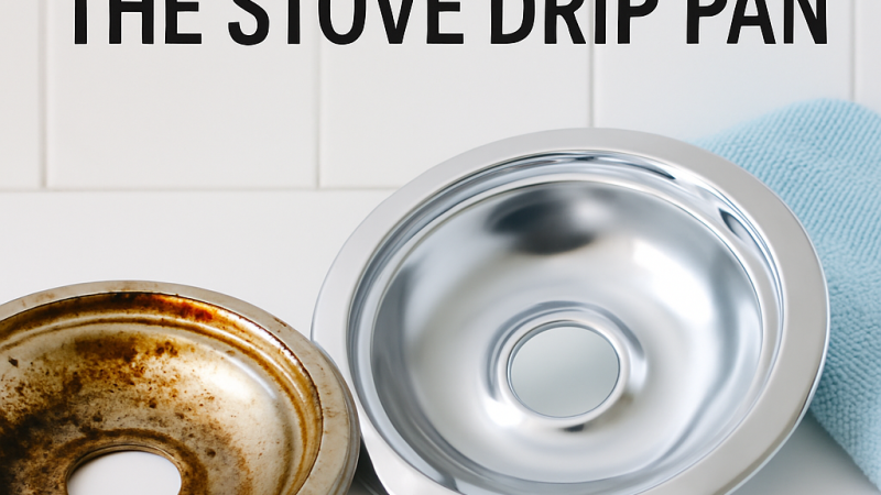How to clean the stove drip pan | How to clean the stove | how to clean a stovetop